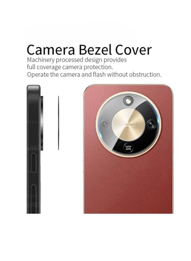 واقي شاشة 2 في 1 لهاتف Honor X9d 5G مع غشاء عدسة الكاميرا، زجاج مقسّى مضاد للتجسس، غشاء واقي شاشة مضاد للخدش - Image 2